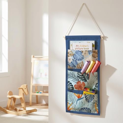 IAXIC Canvas Wall Hanging Organizer - Image 4