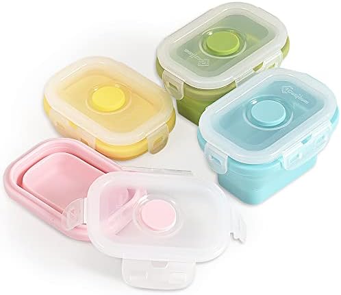 Collapsible Silicone Food Storage Container, Portion Control Container by Unknown