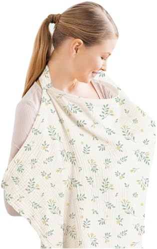 Konssy Muslin Nursing Cover Up for Breastfeeding by Konssy