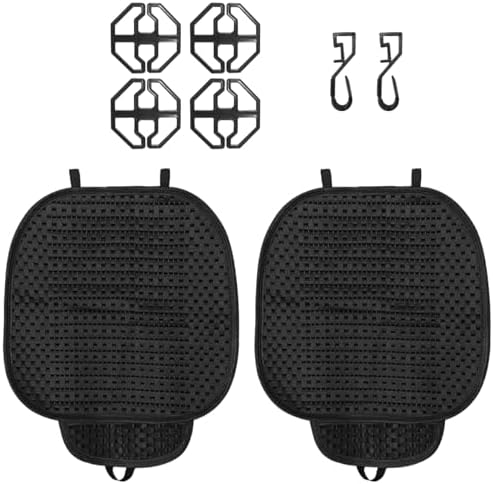 2PCS Ice Silk Car Seat Cushion, Breathable Cooling Anti-Slip Car Seat Protector by Unknown