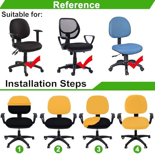 Smiry Office Computer Chair Covers - Image 6
