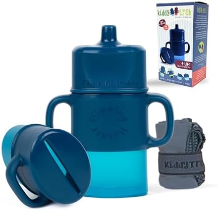 4-in-1 KiddyTrek Sip & Snack Set by FlippingHolder
