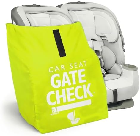J.L. Childress Gate Check Bag for Car Seats & Infant Carriers, Neon Yellow by JLChildressCoIncUSBaby