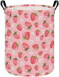 Strawberry Storage Bin Foldable Nursery Organizer Basket by FANKANGStorageBasket