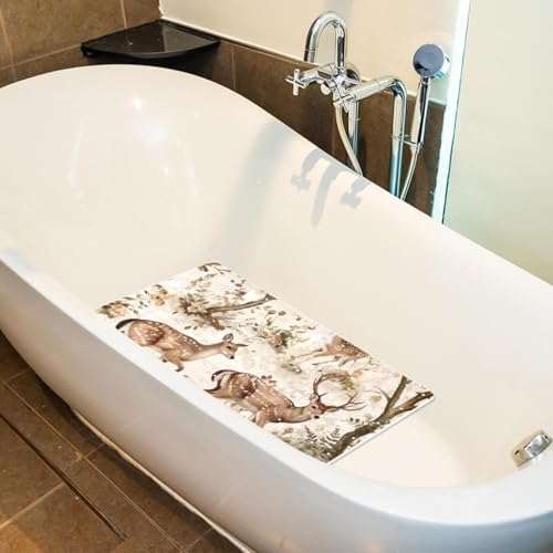 Non Slip Shower Mat Bathtub Mat 15.1x26.8 Inch, Quick Dry Bath Mat - Image 4