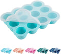 Silicone Freezer Tray with Soft Lid, 1.5oz x 12 Pods by HIWOOD