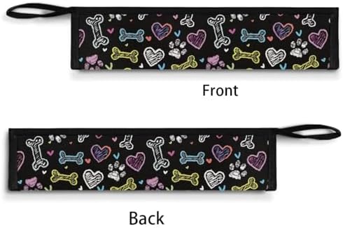 Graffiti Paws Reusable Travel Tableware Carrying Bag Storage Case Cutlery - Image 3
