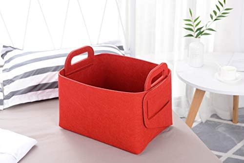 Minoisome Storage Basket Felt Storage Bin Collapsible& Convenient Box Organizer - Image 3