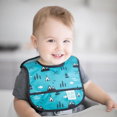 Bumkins Bibs, for Baby Girl or Boy, Infant 3-9 Months, Essential Must Have for - Image 2