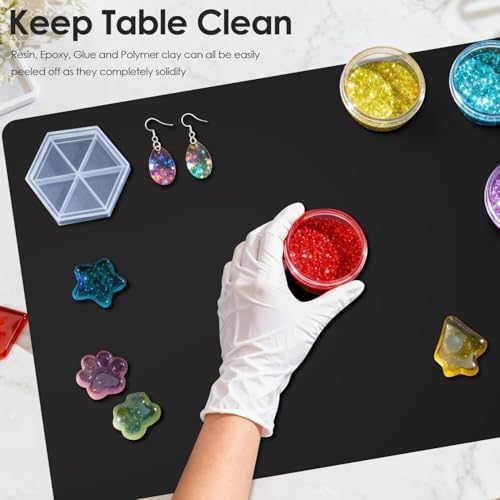 Thick Extra Large Silicone Mat For Kitchen Counter 39.4"x23.6" Silicone Table - Image 6