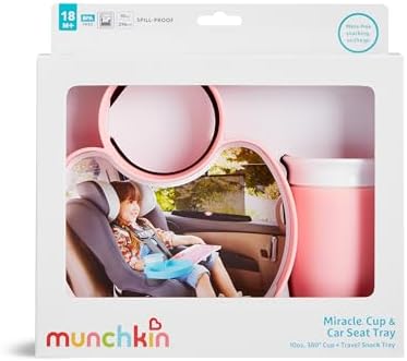 Munchkin Carseat Tray with Miracle 360 Sippy Cup - Image 7
