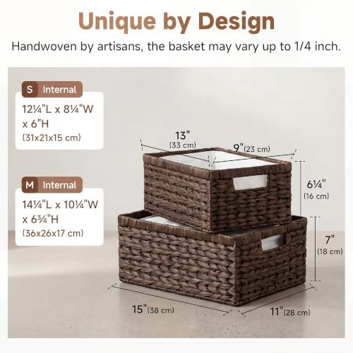 StorageWorks Large Wicker Baskets - Image 3