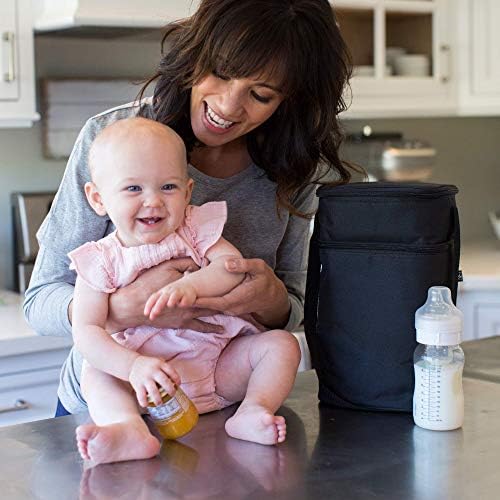 J.L. Childress Baby Bottle Bag, Breastmilk Cooler, Fits 6 Bottles - Image 4