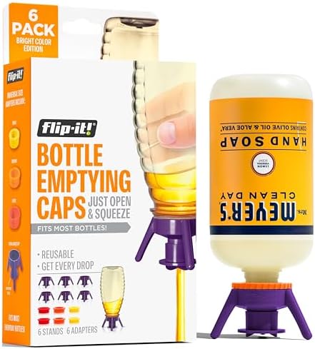 Flip-It! Bottle Emptying Kit – 6 Bottle Pack by Flip-It