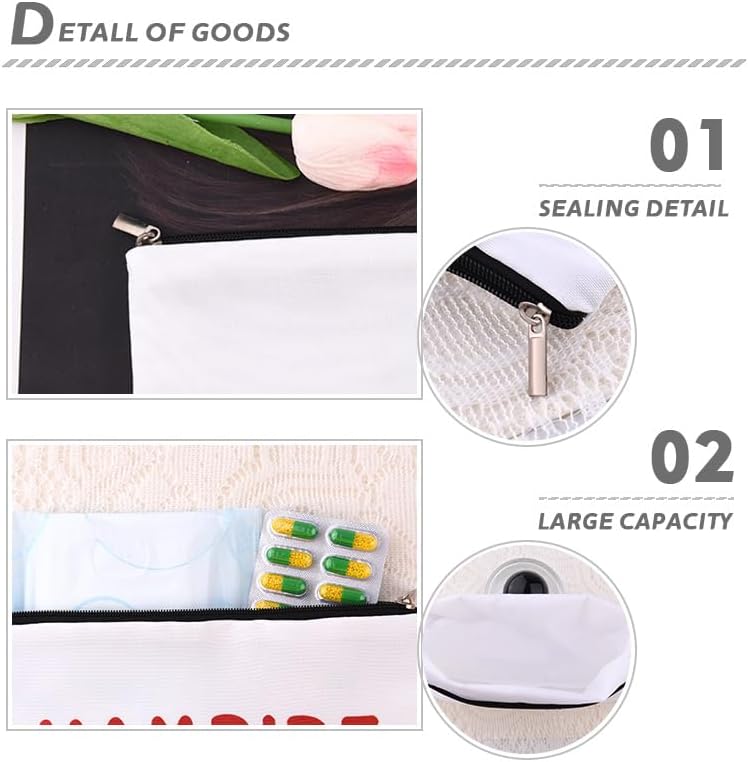 Fun Sanitary Napkin Makeup Bag Pouch - Image 3
