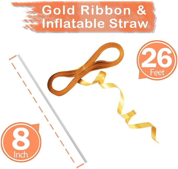 GOER Gold Foil Balloons Number 4,Huge Number Balloons for 4th 44th Birthday Party Supplies Anniversary Decorations(3 pcs,42 inch,32 inch,16inch)