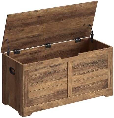 VASAGLE Storage Chest, 39.4 Inches Width Bench by Unknown