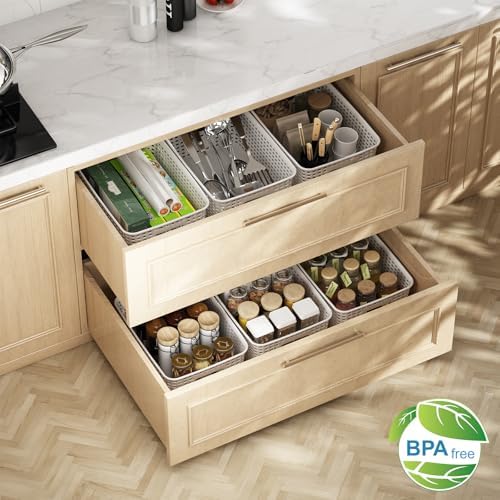 ORGIDOL Plastic Storage Basket - Image 4