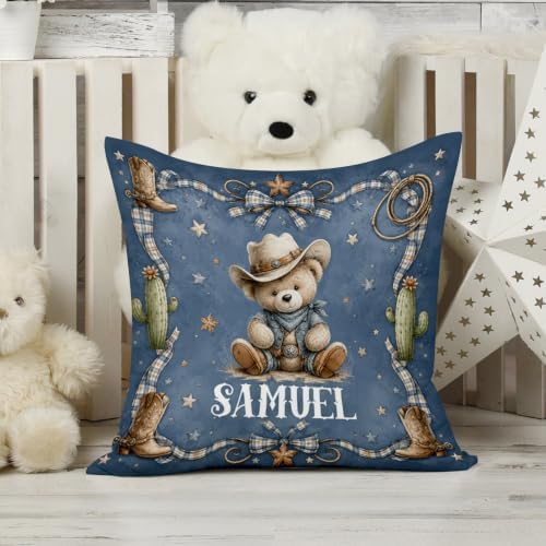 Custom Baby Boy Minky Crib Bedding Set, Bear Bedding 3 Pcs Set - Image 7