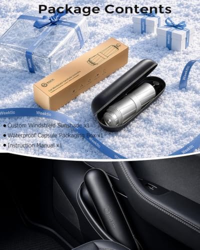 Weektic Custom Windshield Sun Shade Umbrella - Image 4