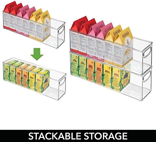 mDesign Small Plastic Nursery Storage Container Bins - Image 5