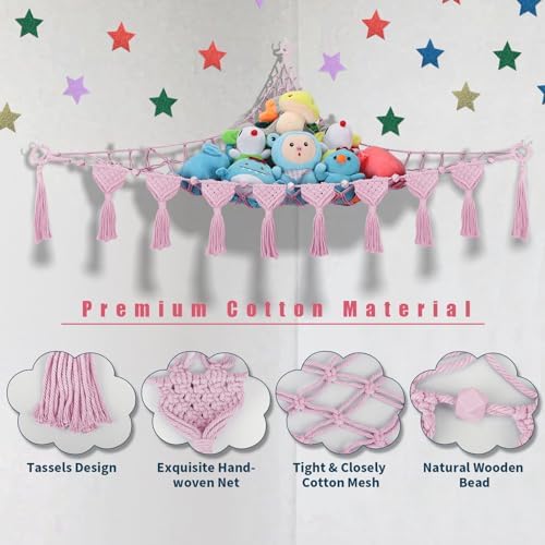 Stuffed Animal Hammock Net Corner - Image 3