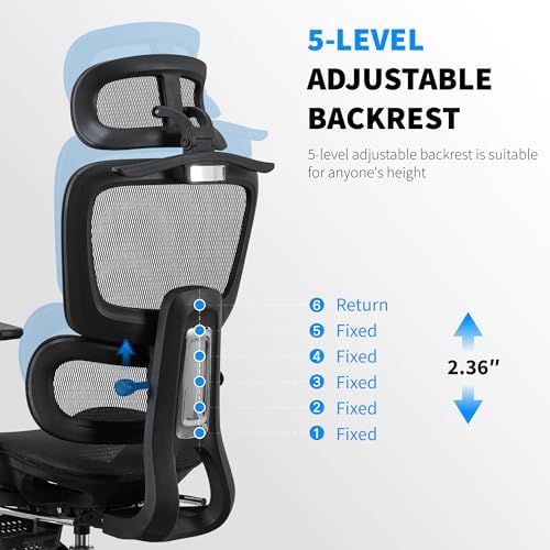 Mesh Ergonomic Office Chair - Image 6