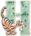 Disney Winnie the Pooh Letter H Wood Wall Decor by OpenRoadBrands