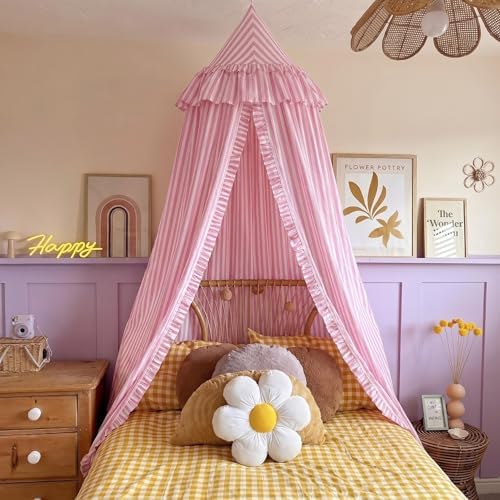SmoothNovelty Pink Bed Canopy - Image 6