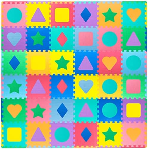 ProSource Kids Foam Puzzle Floor Play Mat by PROSOURCE