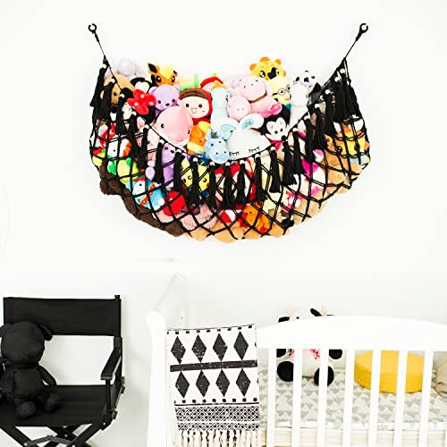 Stuffed Animal Hammock Wall Mounted Hanging Net - Image 2