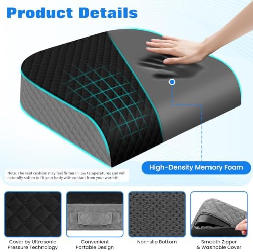 Seat Cushion, Office Chair Cushion, Chair Pad - Image 3