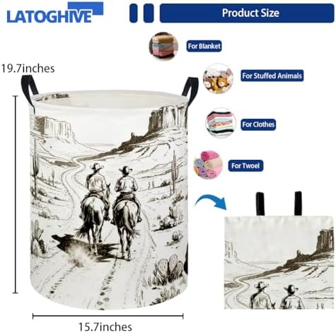 Baby Laundry Hamper kids laundry Basket Waterproof Laundry Bag - Image 2