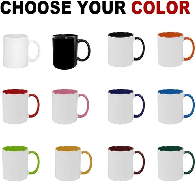 Custom Mug, Customized Photo Coffee Mug, Personalized 11 Oz Ceramic Mug with Text Photo, Taza Personalizadas for Men Women