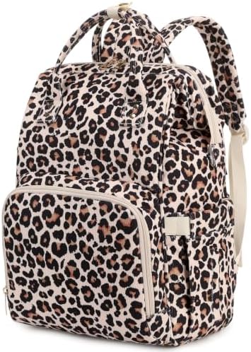 Baby Diaper Bag Backpack for Mom, Large Capacity Travel Nappy Bag for Boys & by Dezcrab
