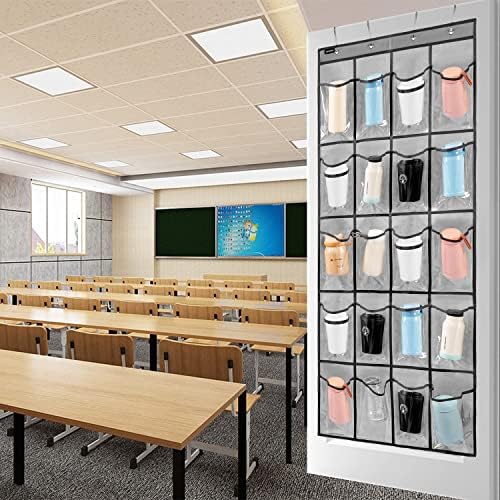 Over Door Hanging Water Bottle Holder Cup Organizer - Image 5