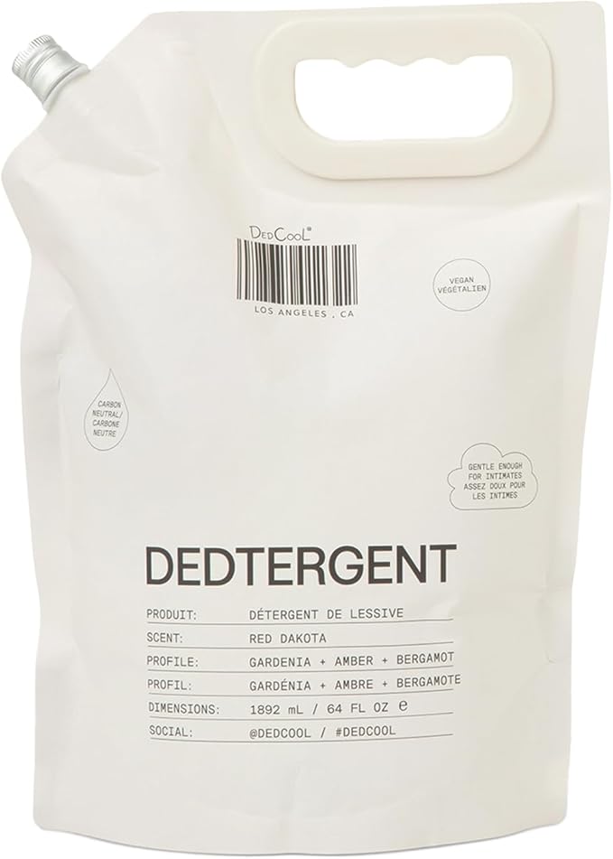 DedCool Liquid Laundry Dedtergent | Red Dakota | Bold Woody Fragrance Detergent | Removes Stains | Infused with Natural Essential Oils | Non-Toxic | 120 Washes | 64 fl oz