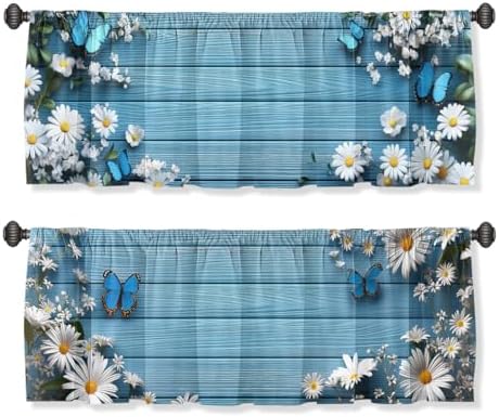 Rustic Farmhouse Valance Curtain by Unknown