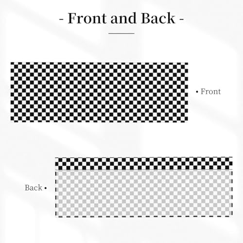 Black White Checkered Kitchen Window Valance 54x18 Inch - Image 2