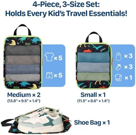 Kids Compression Packing Cubes - Image 4