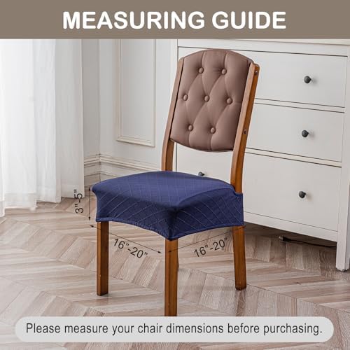 Genina Waterproof Chair Covers Set of 6, No Rear Covers - Image 5