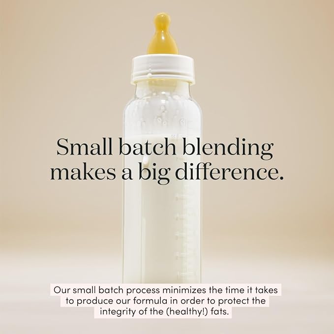 Infant Formula Powder for Infants 0-12 Months, Made With Organic Whole Milk, Clean Label Project Certified, Closest-to-Breast Milk Baby Formula Patented Protein Blend, 24 Ounce (Pack of 4)