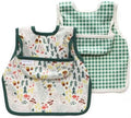 Esembly Bib for Toddler, Waterproof 2 pack by Esembly