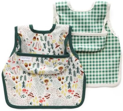 Esembly Bib for Toddler, Waterproof 2 pack by Esembly