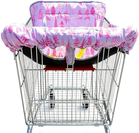 2-in-1 Shopping Cart and High Chair Cover-Grocery Cart Cover by GOWRAPS