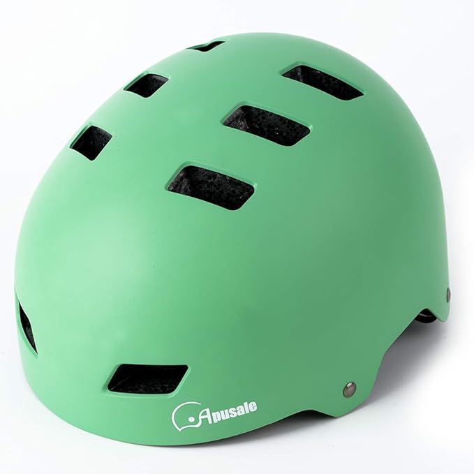 Bike Skateboard Helmet, Adjustable and Multi-Sport for Skate Scooter, 3 Sizes for Adult Youth Kids Toddler