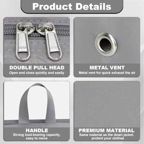 Packing Cubes for Travel Packing Organizers Compression Travel Cubes - Image 4