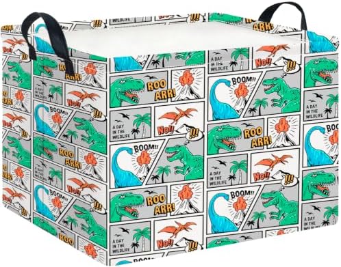 CLOCOR Rectangular Storage Bin, Waterproof Book Box, Room Decor by CLOCOR