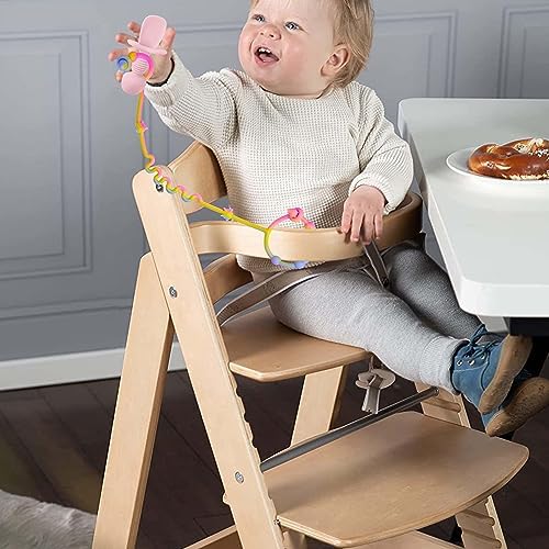 RTMOK Toy Straps for Baby, Silicone Setpacifier Clip, Applies to Car Seat Toy - Image 4