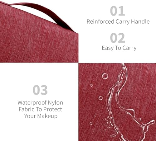 Lcsmaokin Large Capacity Toiletry Bag Travel Bag - Image 3